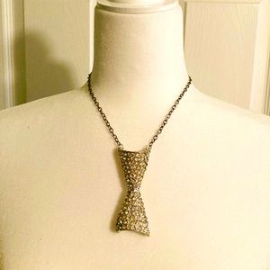 Up-cycled Rhinestone necklace